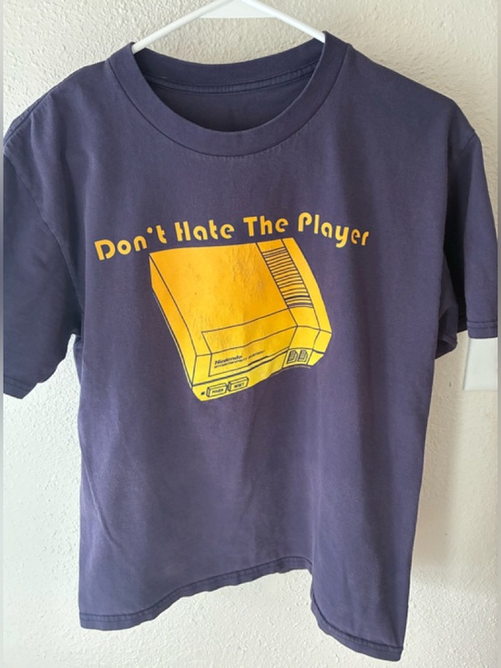 Nintendo Other - Nintendo Don’t Hate The Player Tee Shirt